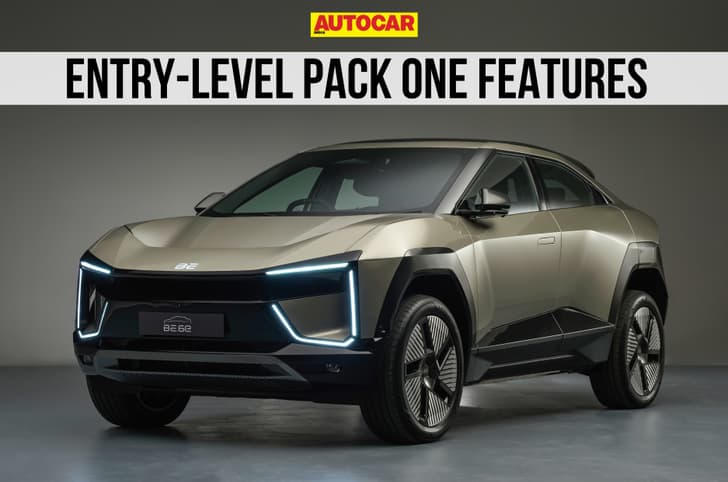 Mahindra BE 6e Pack One features 