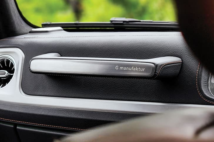 Stunning quality, many options in the Merc’s cabin.