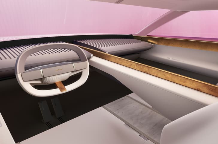 Jaguar Type 00 concept interior Jaguar Type 00 concept interior