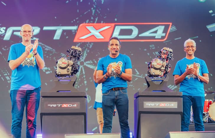 New TVS 300cc engine TVS 300cc engine details revealed, called RTXD4