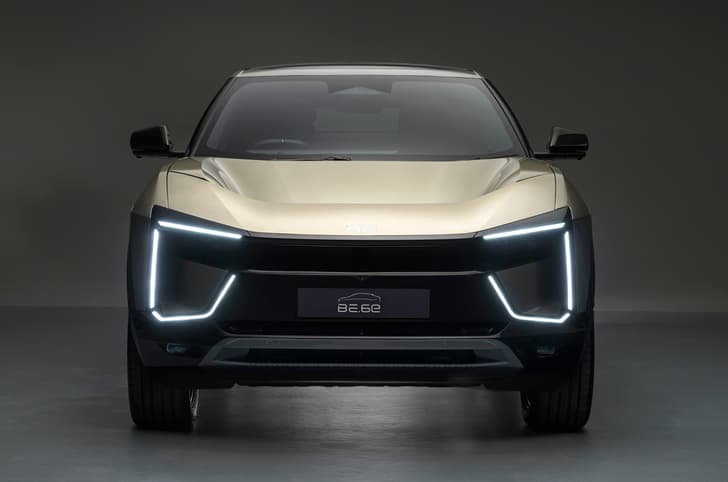 Mahindra BE 6e front static studio Mahindra BE 6e front static studio