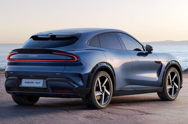 Xiaomi YU7 SUV rear Xiaomi YU7 SUV rear