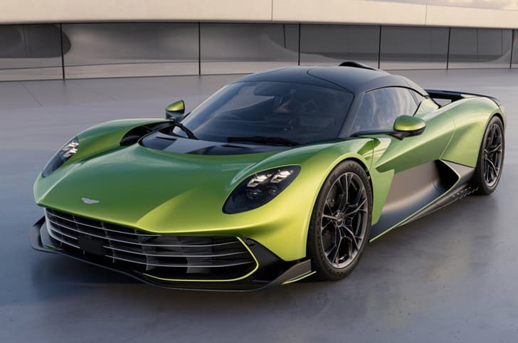 Aston Martin Valhalla front Aston Martin Valhalla front