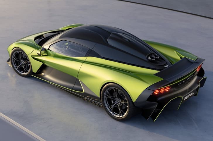 Aston Martin Valhalla rear Aston Martin Valhalla rear