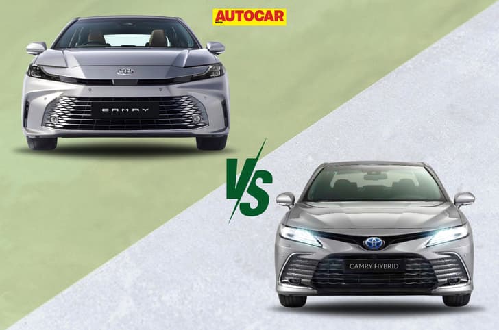 New Toyota Camry vs old model New Toyota Camry vs old model