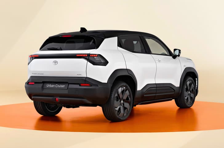 Toyota Urban Cruiser EV rear Toyota Urban Cruiser EV rear