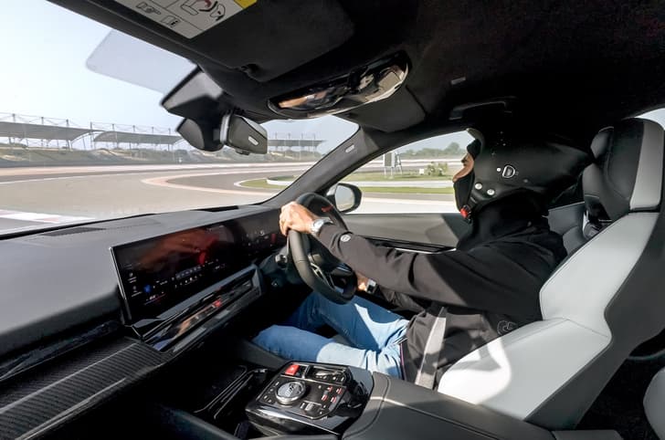 2025 BMW M5 Sergius driving track drive at Buddh International Circuit 2025 BMW M5 Sergius driving track drive at Buddh International Circuit
