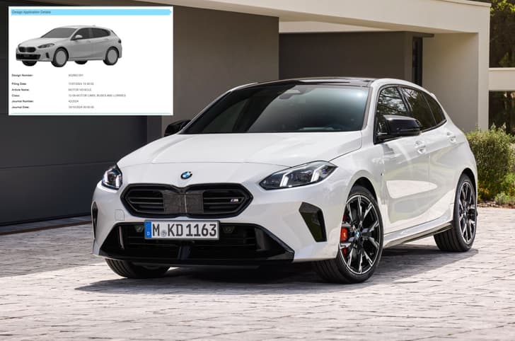 BMW 1 Series India design patent BMW 1 Series India design patent