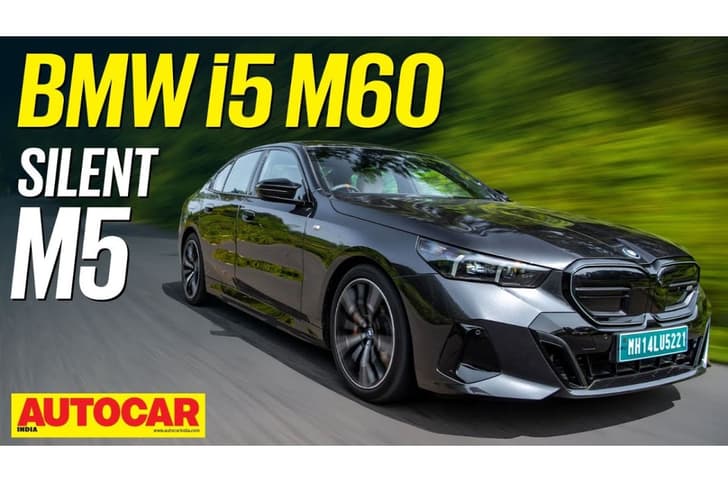 BMW i5 M60 front tracking