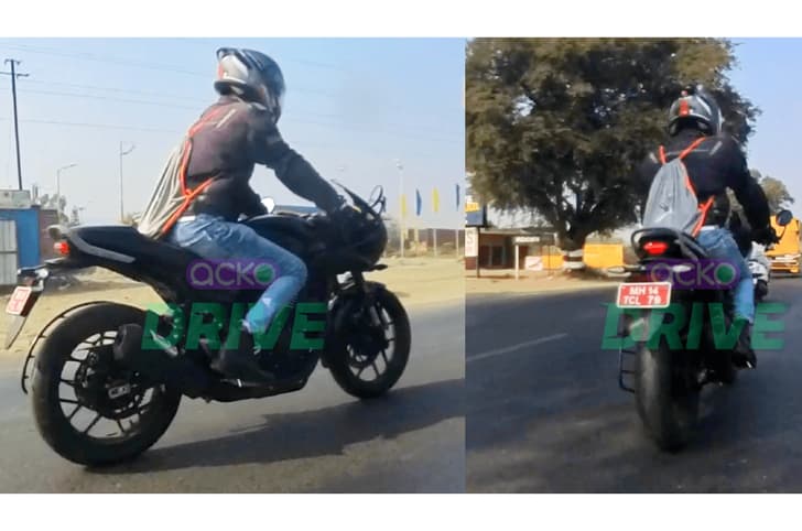 Triumph Thruxton 400 spotted testing ahead of launch