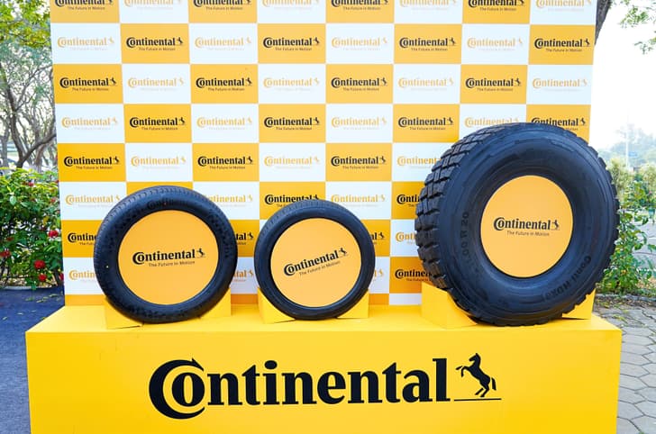 Continental tyre range