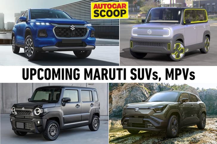 Maruti SUV and MPV launches by 2028 Maruti SUV and MPV launches by 2028