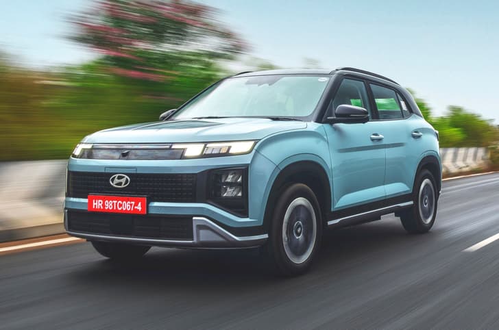 Hyundai Creta Electric front action Hyundai Creta Electric front action