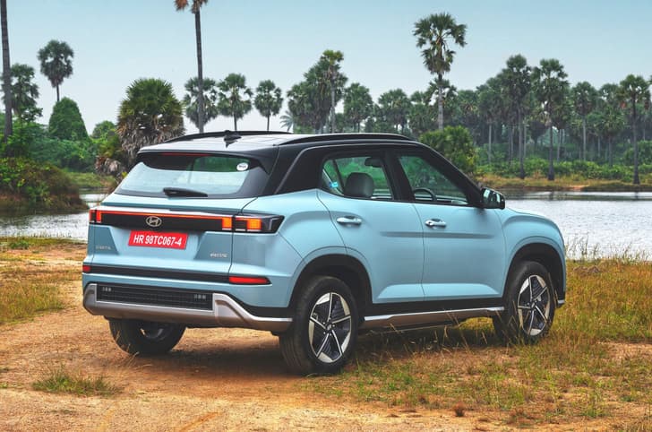 Hyundai Creta Electric rear static Hyundai Creta Electric rear static