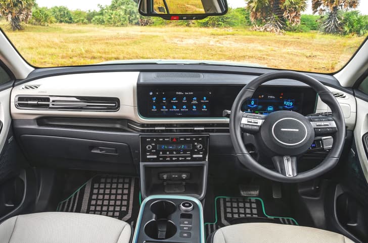 Hyundai Creta Electric interior Hyundai Creta Electric interior