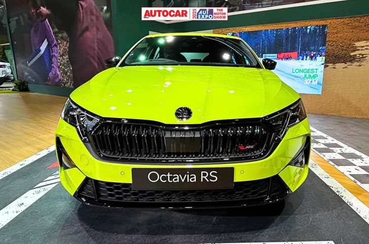 New Skoda Superb, Octavia RS showcased at Auto Expo 2025