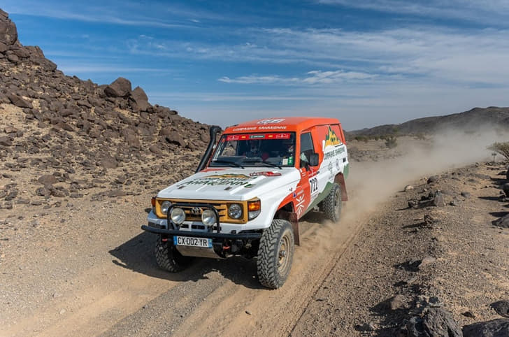 Sanjay Takale Dakar Classic Toyota Land Cruiser Sanjay Takale Dakar Classic Toyota Land Cruiser