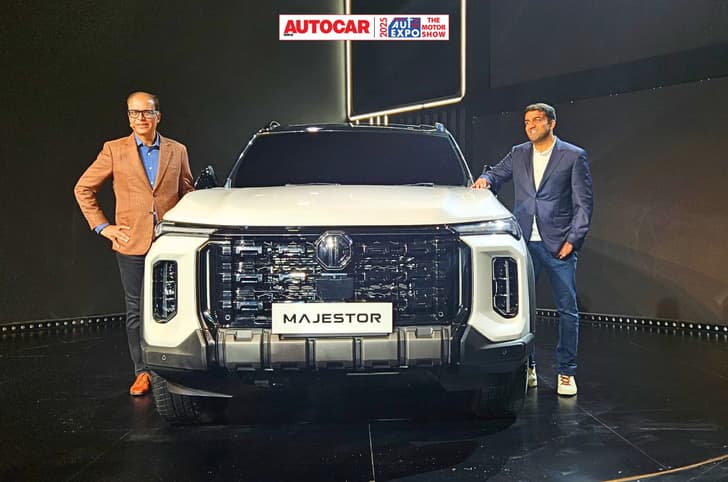 MG Majestor India debut Auto Expo 2025 MG Majestor India debut Auto Expo 2025