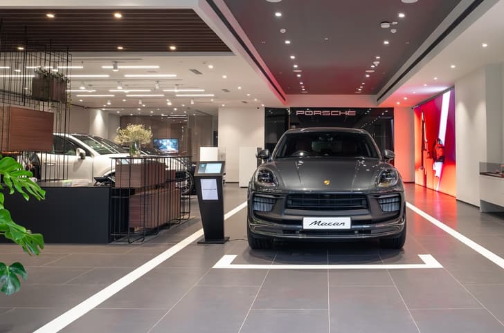Porsche Macan showroom India Porsche Macan showroom India