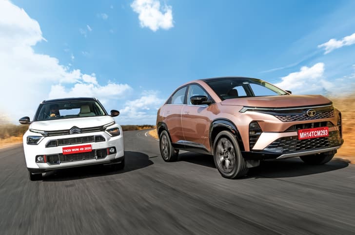 Tata Curvv vs Citroen Basalt comparison Tata Curvv vs Citroen Basalt comparison