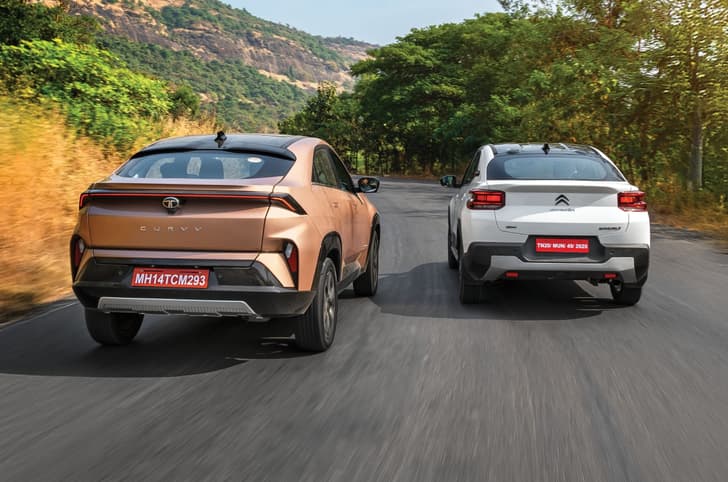 Tata Curvv vs Citroen Basalt comparison Tata Curvv vs Citroen Basalt comparison