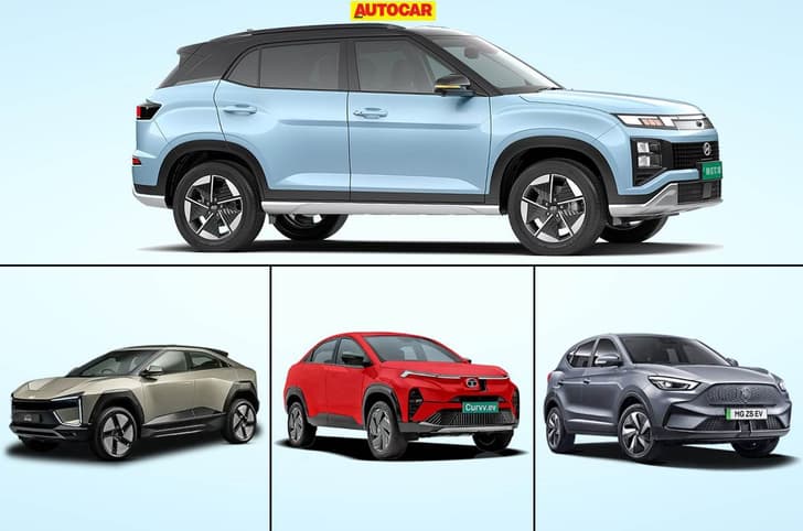 Hyundai Creta Electric vs Tata Curvv vs Mahindra BE 6 vs MG ZS EV Hyundai Creta Electric vs Tata Curvv vs Mahindra BE 6 vs MG ZS EV