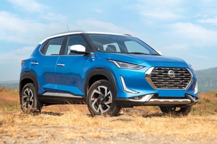 Nissan Magnite front static Nissan Magnite front static