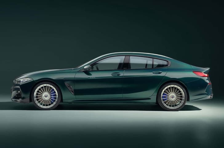 BMW Alpina B8 GT side BMW Alpina B8 GT side
