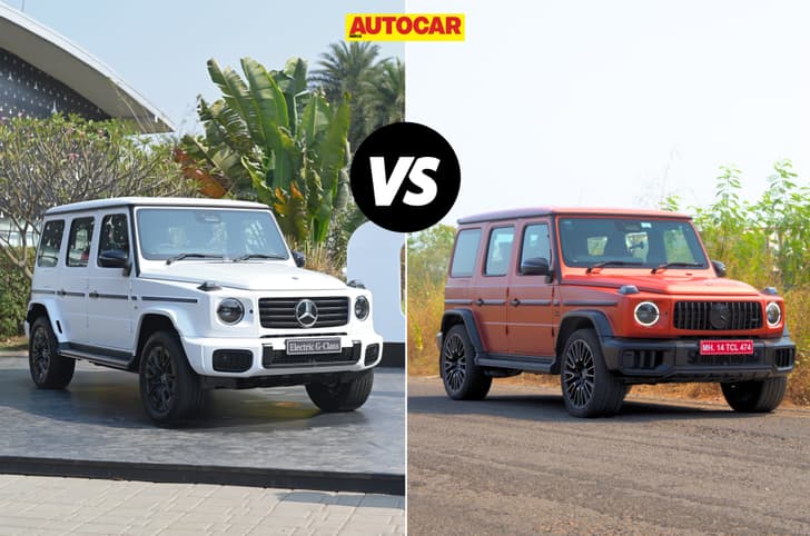 Mercedes G-Class electric vs G 63 Mercedes G-Class electric vs G 63