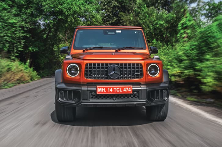 Mercedes AMG G 63 front tracking Mercedes AMG G 63 front tracking