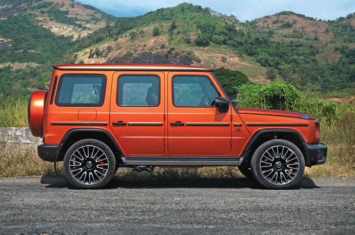 Mercedes AMG G 63 side static Mercedes AMG G 63 side static