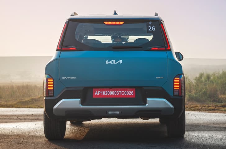 Kia Syros rear static Kia Syros rear static