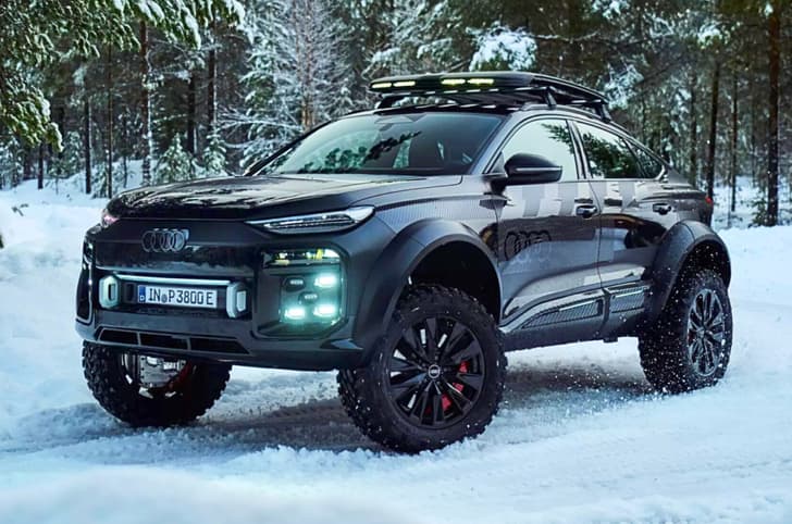 Audi Q6 e-tron offroad concept Audi Q6 e-tron offroad concept