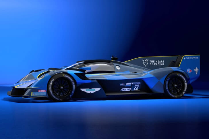 Aston Martin Valkyrie IMSA race car