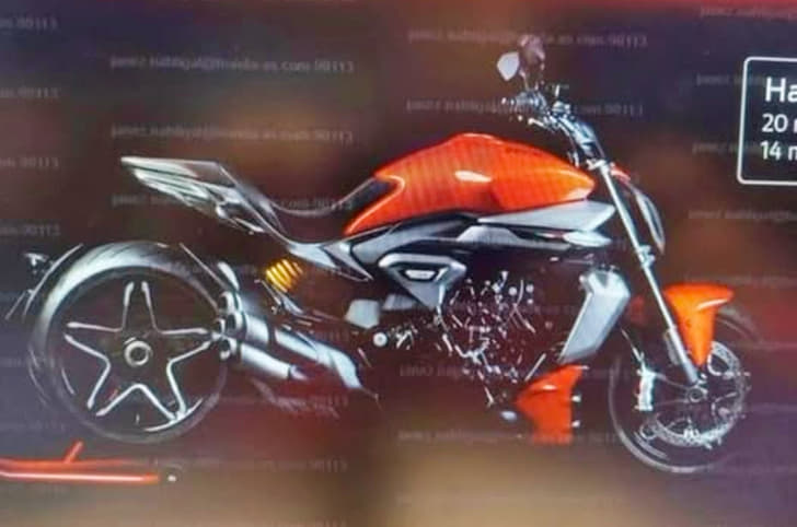 Ducati XDiavel V4 reveal on February 13
