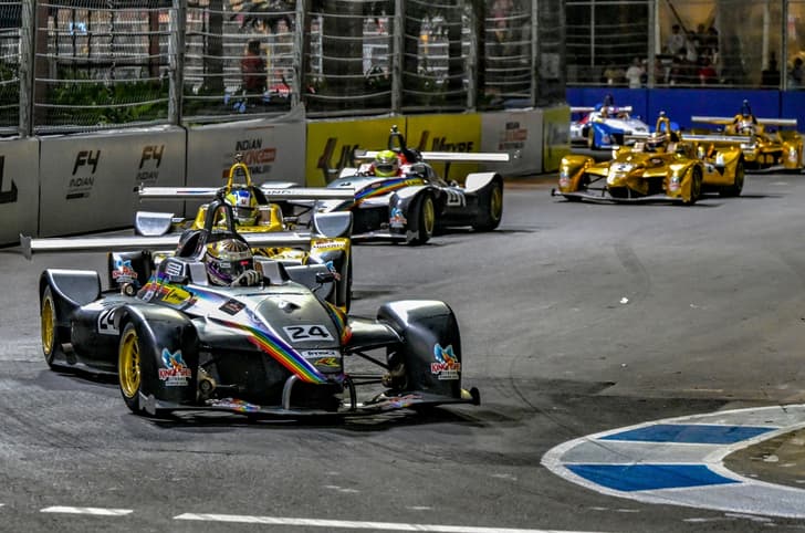 Indian Racing League Chennai street circuit