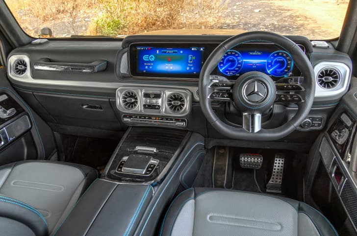 Mercedes G Class Electric G 580 interior