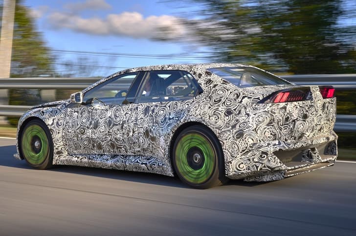 bmw vision driving experience concept rear tracking