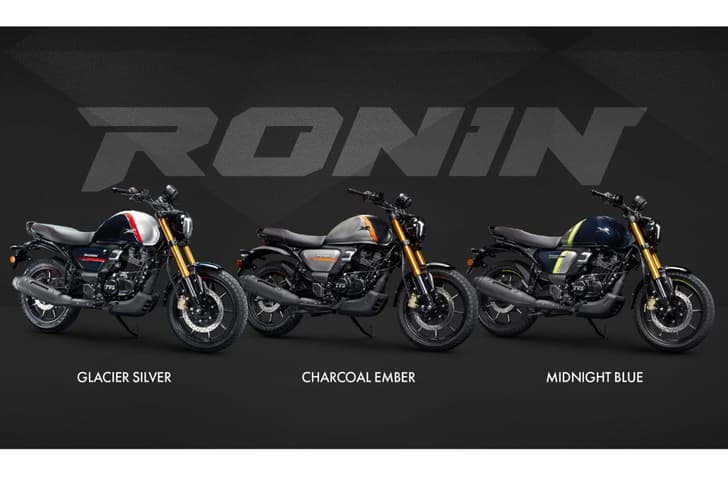 2025 TVS Ronin launched at Rs 1.35 lakh, gets new colours