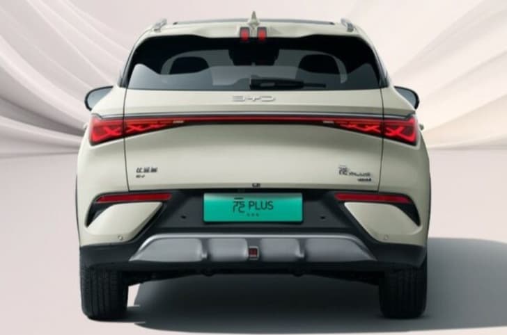 byd atto 3 facelift 2025 rear