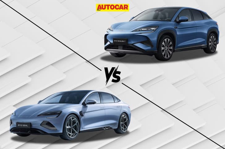 BYD Sealion 7 vs Seal BYD Sealion 7 vs Seal