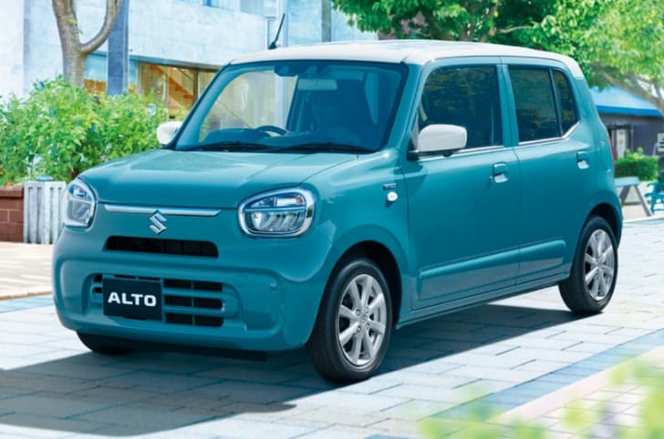 Suzuki Alto in Japan with mild hybrid engine Suzuki Alto in Japan with mild hybrid engine