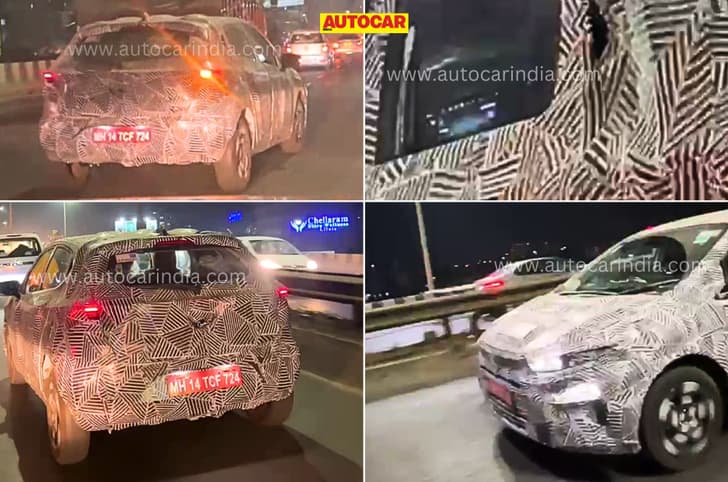 2025 Tata Altroz facelift spied 2025 Tata Altroz facelift spied