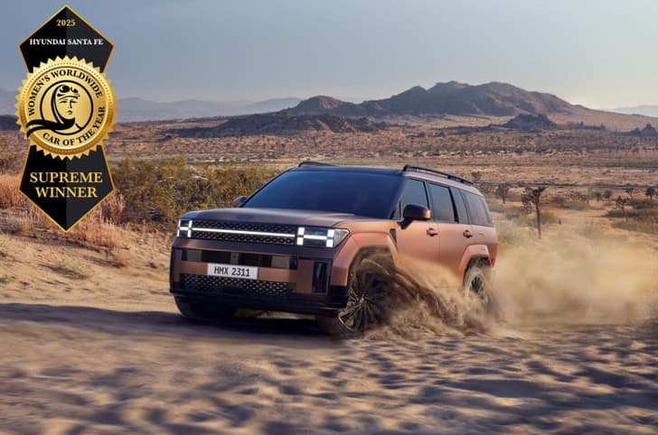 Hyundai Santa Fe WWCOTY 2025 winner