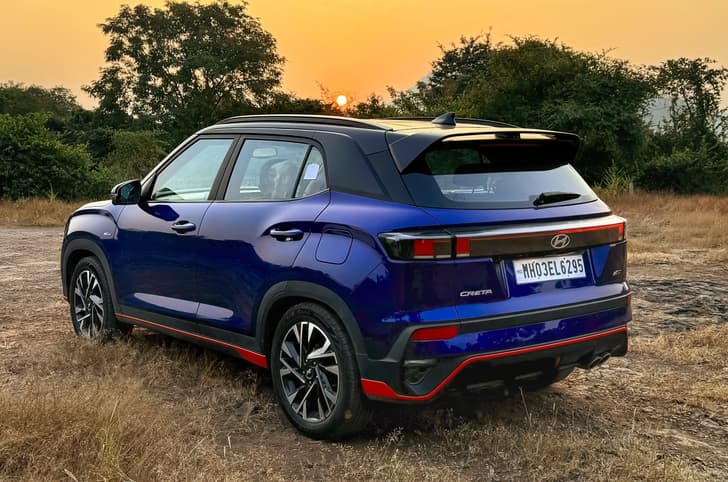 Hyundai Creta N Line rear static Hyundai Creta N Line rear static