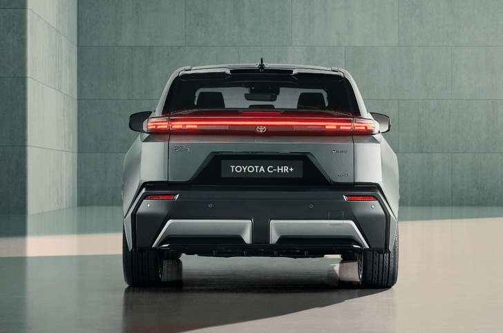 Toyota C-HR+ EV Toyota C-HR+ EV rear profile