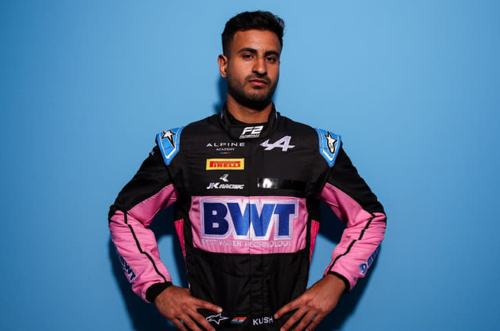Kush Maini Alpine F1 test and reserve driver Kush Maini Alpine F1 test and reserve driver