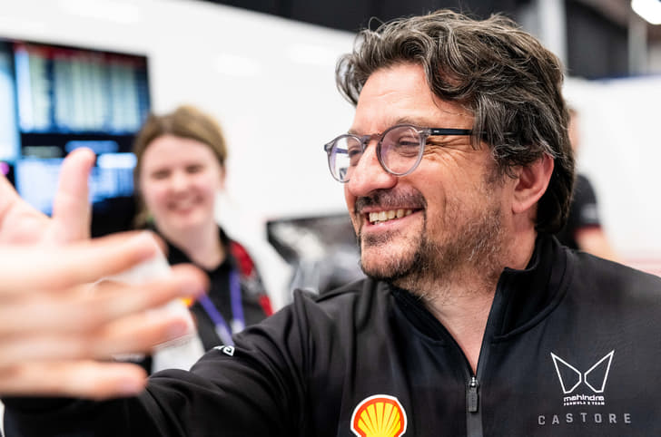 Mahindra Racing CEO and Team Principal Frederic Bertrand