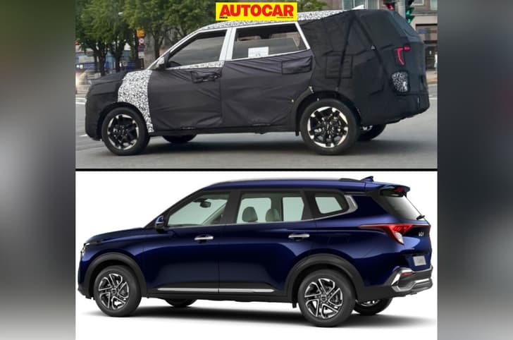 Kia Carens facelift and current Carens Kia Carens facelift and current Carens