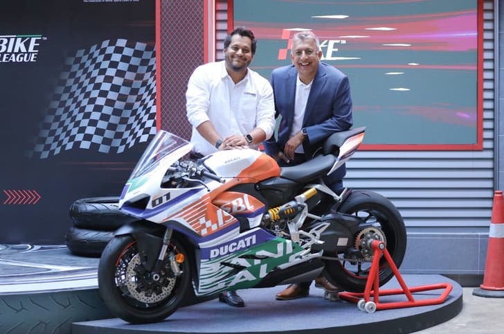 Indian Superbike League Directors Pranav Bakre and Sirish Vissa